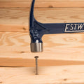 Estwing E6-15SR 15oz Blue Vinyl Gripped Ultra Framing Hammer - Short Handle (Smooth Face)