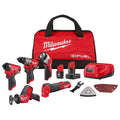 Milwaukee 3497-25 M12 Fuel ™ 5 Tools Combo Kit