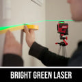 SKIL LL9322G-01 Self-leveling 360 Degree Green Cross Line Laser w/ Tripod