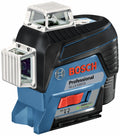 BOSCH GLL3-330CG 12V Max 360? Connected Green-Beam Three-Plane Leveling and Alignment-Line Laser Kit with (1) 2.0 Ah Battery