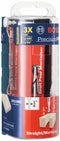BOSCH 85911MC 1/4 In. x 1 In. Solid Carbide Double-Flute Upcut Spiral Router Bit
