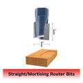 BOSCH 85234B 1/2 In. x 1/2 In. Carbide-Tipped Hinge Mortising Router Bit