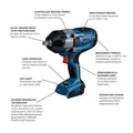 BOSCH GDS18V-740N PROFACTOR 18V 1/2 In. Impact Wrench with Friction Ring (Bare Tool)