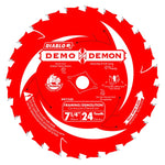 Diablo D0724DA 7-1/4 in. 24-Tooth Demo Demon™ Framing/Demolition Saw Blade