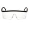 Pyramex SB410S Integra Safety Glasses Black Frame w/ Clear Lens