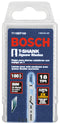 BOSCH T118EF 5pc. 3-5/8 In. 14-18 TPI Flexible for Metal T-Shank Jig Saw Blades