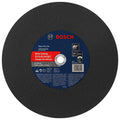 BOSCH CWPS1M1420 14 In. 5/32 In. 20 mm Arbor Type 1A (ISO 41) 24 Grit Metal Cutting Bonded Abrasive Wheel