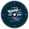 BOSCH PRO12100NFB 12 In. 100 Tooth Edge Non-Ferrous Metal-Cutting Circular Saw Blade