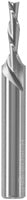 BOSCH 85900MC 1/8 In. x 1/2 In. Solid Carbide Double-Flute Down Cut Spiral Router Bit