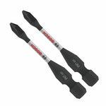 BOSCH ITDPH1202 2 pc. Driven 2 In. Impact Phillips® #1 Power Bits